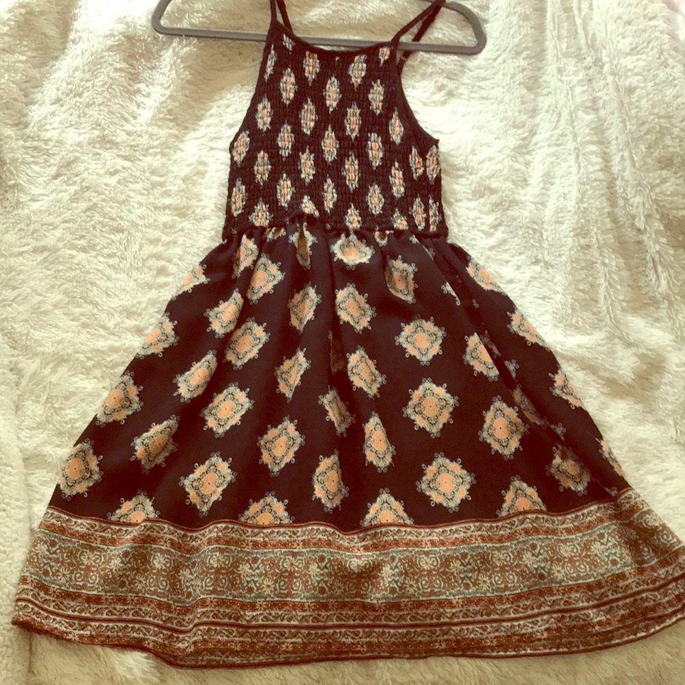 A flowing dress